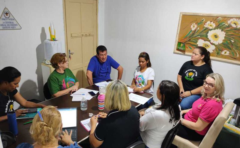 Reunião com Presidente Dr. Edson Aleotti